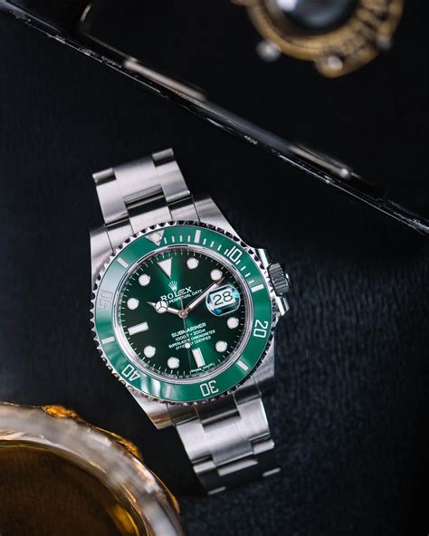 rolex submariner verde caratteristiche